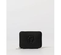 BOSS Small grained ziparound wallet with Double B monogram - Style Anett New SM Zaround, 50542050 Black pcs.