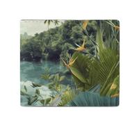 Wallet Card Case Coin Purse Mens Tropical Landscape Printed Wallet for Everyday Use And Fits in Any Pocket with Ease, style, One Size