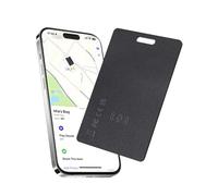 Wallet Card Tracker Bluetooth Smart Air Tracker Tag Work with Apple Find My APP, 6-Year Battery, Waterproof, Ultra-Thin (2mm) Air Tag Card for Wallet, Passports, Luggage (iOS & Android Compatible)