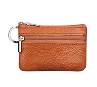 Wallet Cards for Love Purse Zipper Small Women's Wallet (Brown, One Size)
