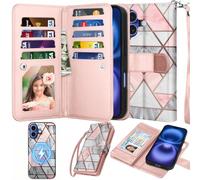 Wallet Case Compatible for iPhone 17 6.3" PU Leather Card Holder Flip case