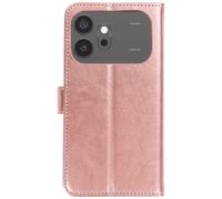 Wallet Case for Honor 600 / 600 Pro with Video Kickstand and Wrist Strap