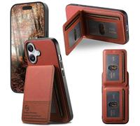 Wallet Case for iPhone 14 Pro Max with Card Holder Shockproof PU Leather Business Phone Cases Kickstand Folio Flip Protective Cover Skin for iPhone 14 Pro Max,light Red