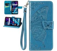 Wallet Case for Oppo A5 Pro with Card Holder & Wrist Strap, 3D Flower Embossed Cover, Women Case, Wallet Cover for Oppo A5 Pro-04