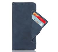 Wallet Case for TCL K70 5G,PU Leather Flip Folio Cover Blue | Magnetic Flip wallet Phone Case with movable Card Slots,Shockproof Phone Protector,Stand up viewing mode