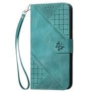 Wallet Case for Xiaomi 15, Butterfly Flip Folio Leather Phone Case Shockproof Folding Protective Book Cover with Card Holder Stand Viewing for Xiaomi 15 green