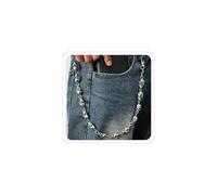 Wallet Chains for Men Pants Chain Punk Hip Hop Skull Wallet Belt Chain Goth Trouser Pants Chains Jean Chain Heavy Gothic Halloween Accessories Jewelry, Non-Precious Metal, No Gemstone