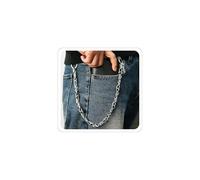 Wallet Chains for Men Pants Chain Punk Hip Hop Skull Wallet Belt Chain Goth Trouser Pants Chains Jean Chain Heavy Gothic Halloween Accessories Jewelry, Non-Precious Metal, No Gemstone