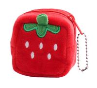 Wallet Coin Purse Backpack Pendant Small Headset Coin Purse Cash Small Change Zipper Wallet Fruit Shape Key Bag Suitable for Women Who Like Styles