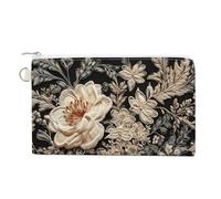 Wallet Coin Purse Lace Embroidery Floral Printed Wallet for Men Wallet Women for Shopping Daily Leisure Activities, style, One Size, Wallet