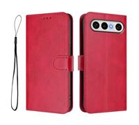 Wallet Flip Case for VIVO X300 FE/S50 Pro Mini 5G Domestic-[RFID Blocking] PU Leather Card Holder Magnetic Phone Cover with Kickstand,Shockproof Protective Case-Rose Red