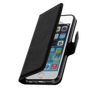 Wallet Flip standing Case with Card Slots for iPhone 5 / 5S / SE -