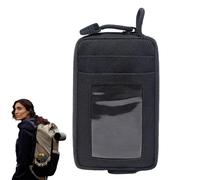 Wallet for Cash, Small Belt Bag, Nylon Credit Card Case - Waterproof Pouch with Zip, Waist Bag, Wallet for Hiking, Outdoor Travel