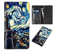 Wallet for Men Women & Phone Purse Wallet, RFID Blocking PU Leather Dual Magnetic Clasp Closure Phone Purse + Credit Card Holder for Phone Organizer Ladies Travel Purse, black Cat -1426, Contemporary