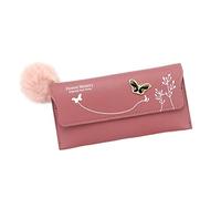 Wallet for Vaccination Card, Armpit Bag, Mobile Phone Case, Envelope, Purse, Clutch Bag, Women's Purses, Blue (Hot Pink, One Size)