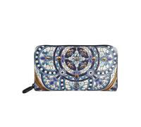 Wallet Gabs Gmoney17 Trip Black Horizontal Profile Woman Leather Sky Blue