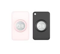 Wallet Holder for Princess Cruise Medallion- Silicone Princess Cruise Medallion Holder for Lanyard, Purse or Wallet, Durable Silicone Cruise Accessory, Black-Pink