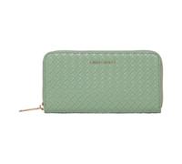 Wallet in braided look - female - Carlo Colucci - Wallets & Cardholders - Green - ONE SIZE - Accessories ONE SIZE
