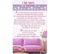 Wallet Keepsake Cards - I am Sorry