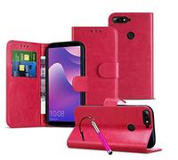 Wallet Phone Case Compatible with Samsung Galaxy S3 Kickstand Stand Case Leather Cover [Card Holder Slots] Magnetic Closure Compatible with Samsung Galaxy S3 GT-i9300 / GT-i9305 [Hot Pink]