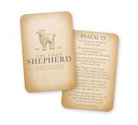 Wallet Scripture Cards - Psalm 23: Jesus The Good Shepherd, Sheep - Bulk Pack of 24 Inspirational Bible Verse Cards, Christian Cards With Scripture Encouragement As Prayer Cards For Women & Men