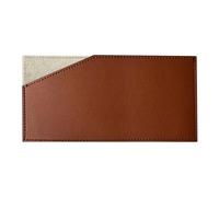 Wallet - Slim Wallet for Banknotes, PU Leather Pocket Case, Portable Card Organizer to Improve Daily Management of Financial Transportation | Compa Design, Brown, Se référer au descriptif