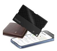 Wallet Tracker Card Compatible with Apple Find My(iOS Only), Slim Tracking Card - Wallet Finder, Item Locator for Luggage Tags, Item Finder Tag