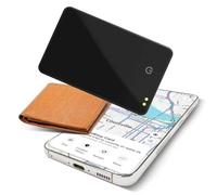 Wallet Tracker Card for Samsung, Smartcard for Passport Bag Suitcase, IP67 Waterproof, Item Finders Work with Samsung SmartThings App, Reverse Phone Find, 7-Day Location History, Magnetic Charging