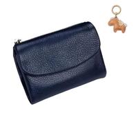 Wallet, Unisex Pebble Leather Wallet, Womens Soft Small with RFID Anti-Thef, Coin Card Purse with Credit Card Holder, Coin Holder & Cash Slots, Waterproof, Large Capacity