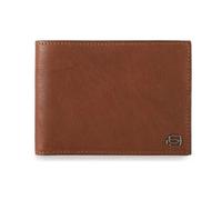 Wallet with coin pocket - male - Piquadro - Wallets & Cardholders - Brown - ONE SIZE - Accessories ONE SIZE