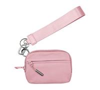 Wallet with Lanyard - Small Wallet, Change Pocket, Credit Card Holder, Zipper, Portable Durable Mini Travel Compact , Easy to Carry Unisex Accessories | , Pink, Siehe Beschreibung, See