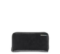 Piquadro Blue Square wallet RFID leather 19 cm black