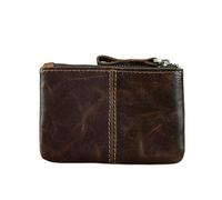 Wallets,Retro Coin Purse Coin Purse Small Wallet Mini Short Zipper Card Holder Wallet Ultra Thin (C 11 * 7 * 1cm)