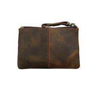 Wallets,Retro Coin Purse Coin Purse Small Wallet Mini Short Zipper Card Holder Wallet Ultra Thin (C 11 * 7 * 1cm)