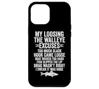 Walleye Fishing Funny Case for iPhone 12 Pro Max