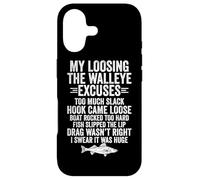 Walleye Fishing Funny Case for iPhone 17