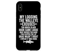 Walleye Fishing Funny Case for iPhone XS Max