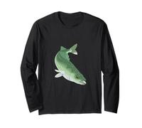 Walleye Fresh Water Fish Long Sleeve T-Shirt