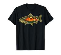 Walleye Mountain Fishing Forest Nature Wildlife Fisherman T-Shirt