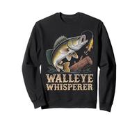 Walleye Whisperer Funny Fishing Freshwater Outdoor Adventure Sweatshirt