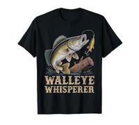 Walleye Whisperer Funny Fishing Freshwater Outdoor Adventure T-Shirt