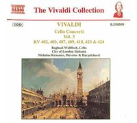 Wallfisc - VIVALDI: Cello Concertos, Vol. 3