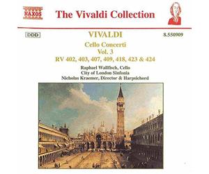 Wallfisc - VIVALDI: Cello Concertos, Vol. 3