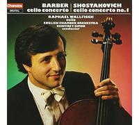 Raphael Wallfisch – Barber & Shostakovich Cello Concertos – CD – NAXOS