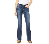 WallFlower Luscious Curvy Bootcut Jeans for Women Mid-Rise Insta Stretch Denim in Petite, Midsize, Plus Size, Juniors Jeans, Twinkle, 18 Plus Long US