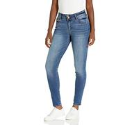 WallFlower Women's Flirty Curvy Skinny High Rise Insta Stretch Juniors Jeans (Standard and Plus), Pia, 15