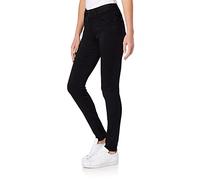 WallFlower Women's InstaSoft Ultra Fit Skinny Jeans, Black, 15 Short