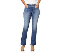WallFlower Women's Instastretch Bling Luscious Curvy Bootcut Jeans, Denver, 9