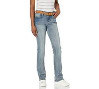 WallFlower Women's Instastretch Legendary Slim Bootcut Jeans, Tiffany, 7