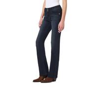 WallFlower Women's Instastretch Luscious Curvy Bootcut Jeans, BlackBerry, 13 Long